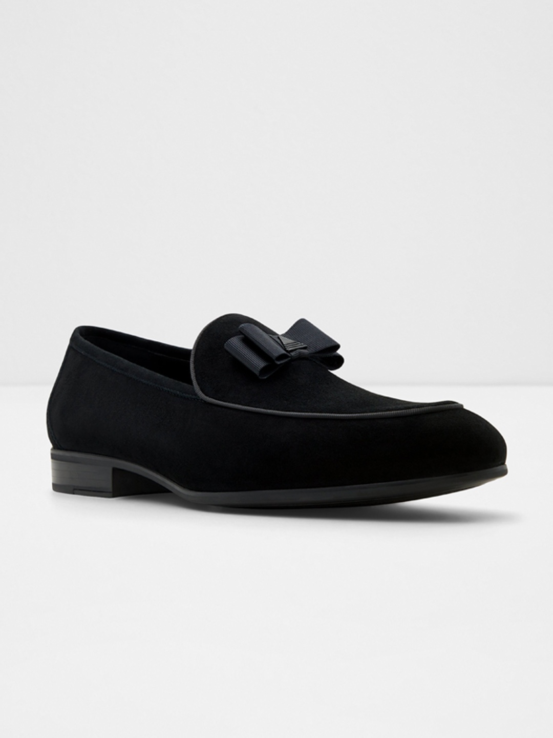 

ALDO Men Camillo Formal Loafers With Bows, Black