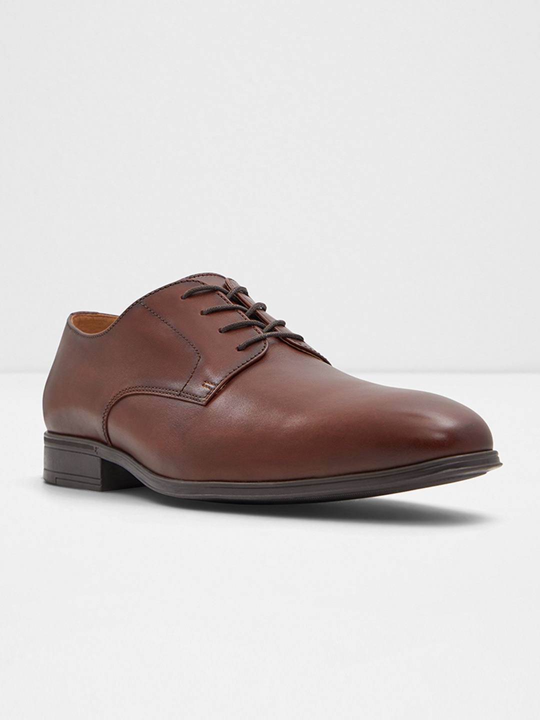 

ALDO Men Broassi Leather Formal Derbys, Tan