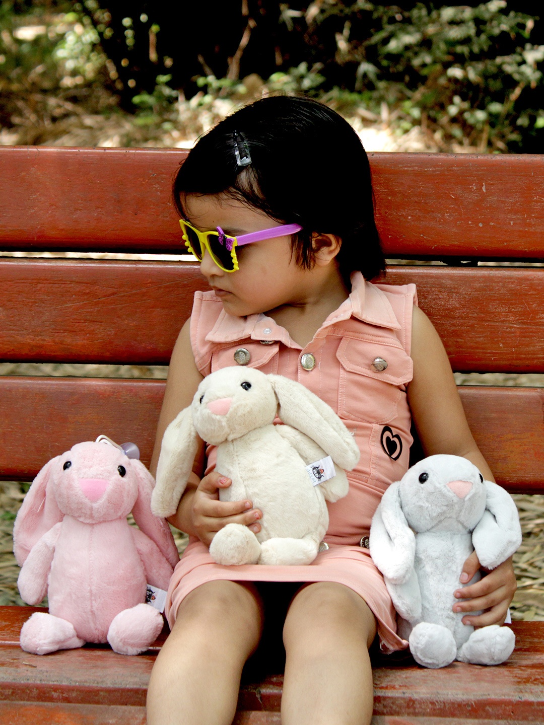 

DukieKooky Rabbit Doll Soft Toys, Pink
