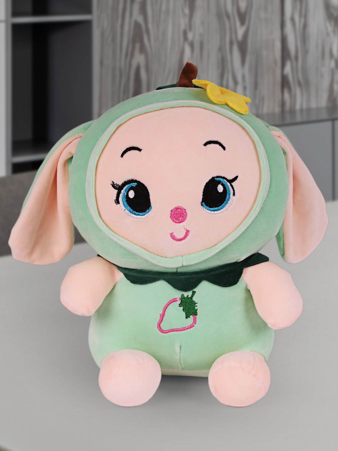 

DukieKooky Kids Bunny Doll Soft Toy, Green