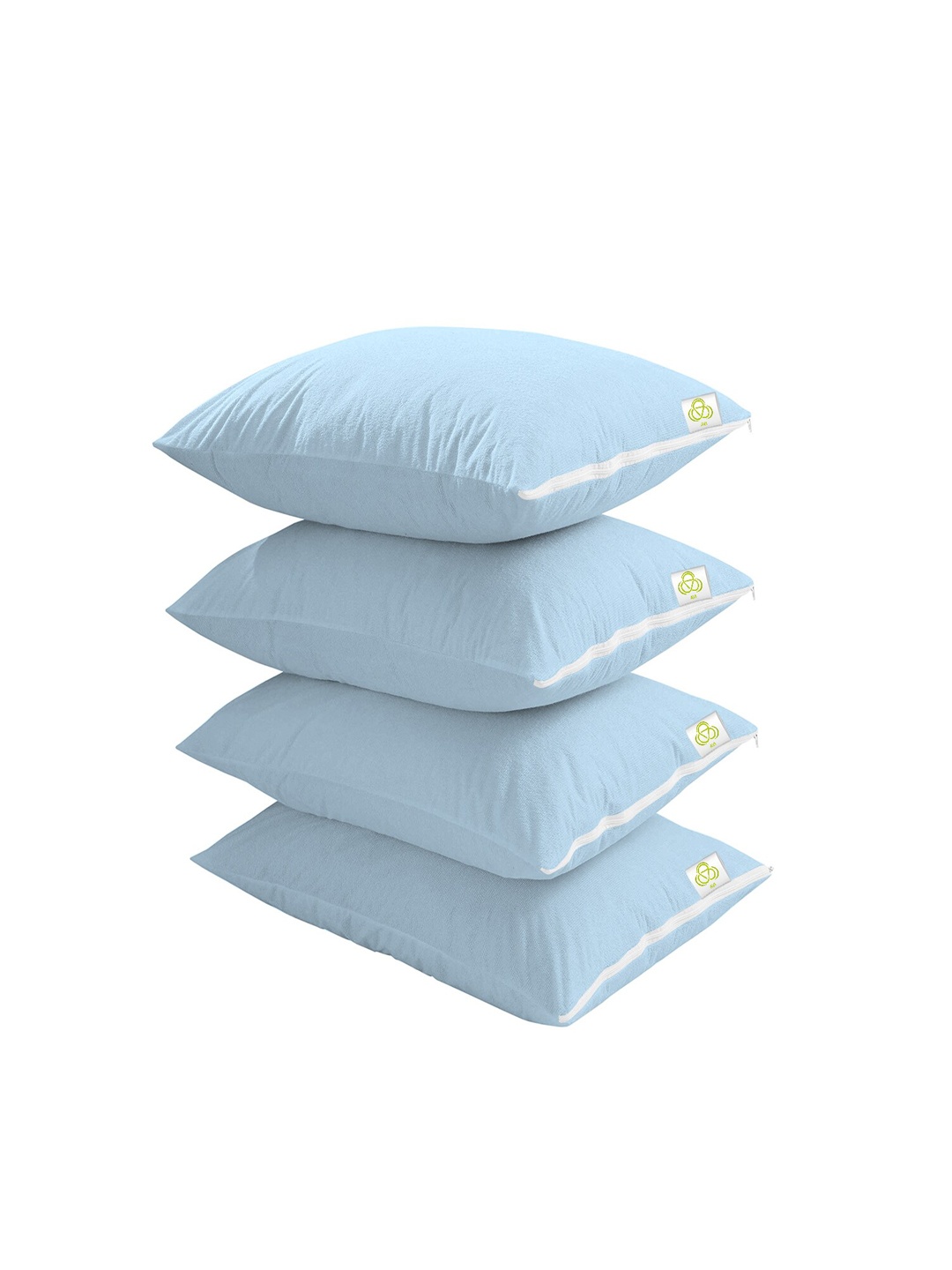 

AVI 4 Pieces Waterproof Small Pillow Protector, Blue