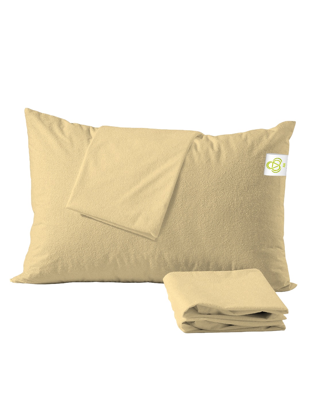 

AVI Beige 4 Pieces Waterproof Pillow Protector