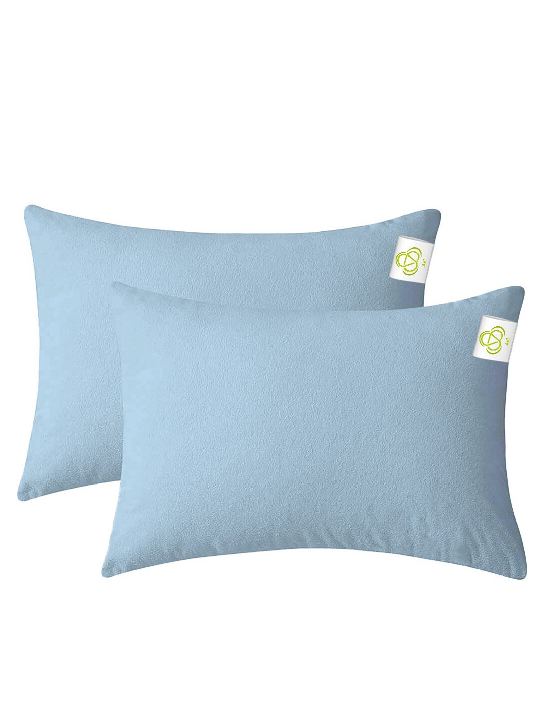 

AVI Turquoise 2 Pieces Waterproof Pillow Protector, Turquoise blue