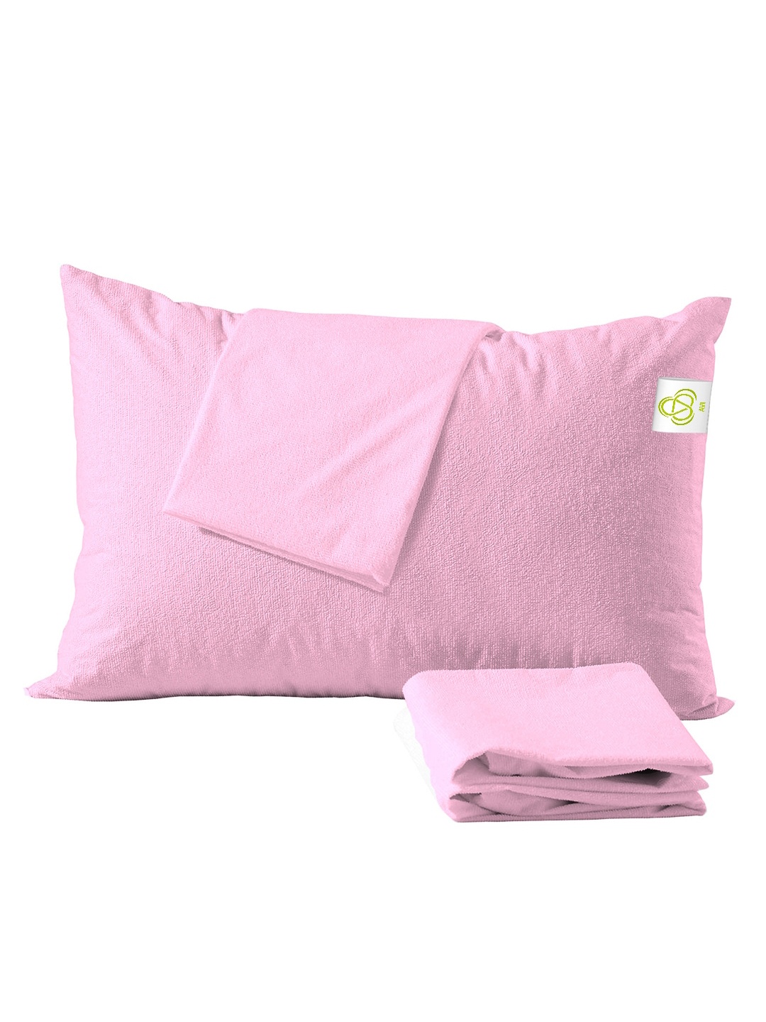 

AVI Pink 4 Pieces Waterproof Medium Pillow Protector