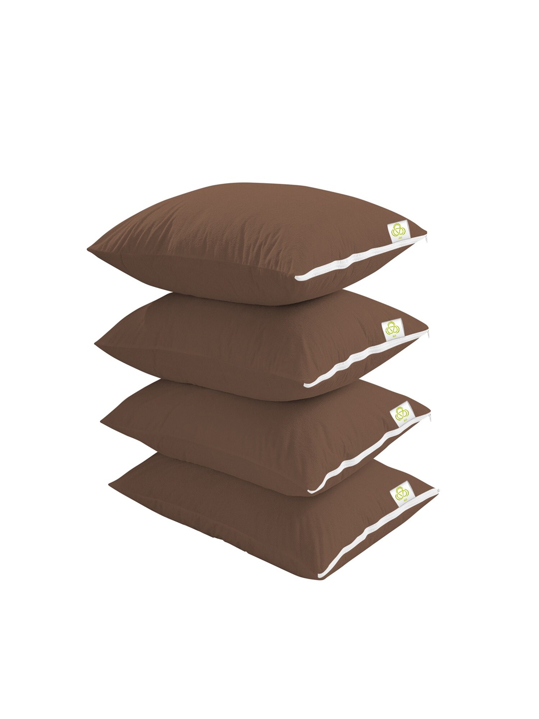 

AVI Brown 4 Pieces Waterproof Pillow Protector