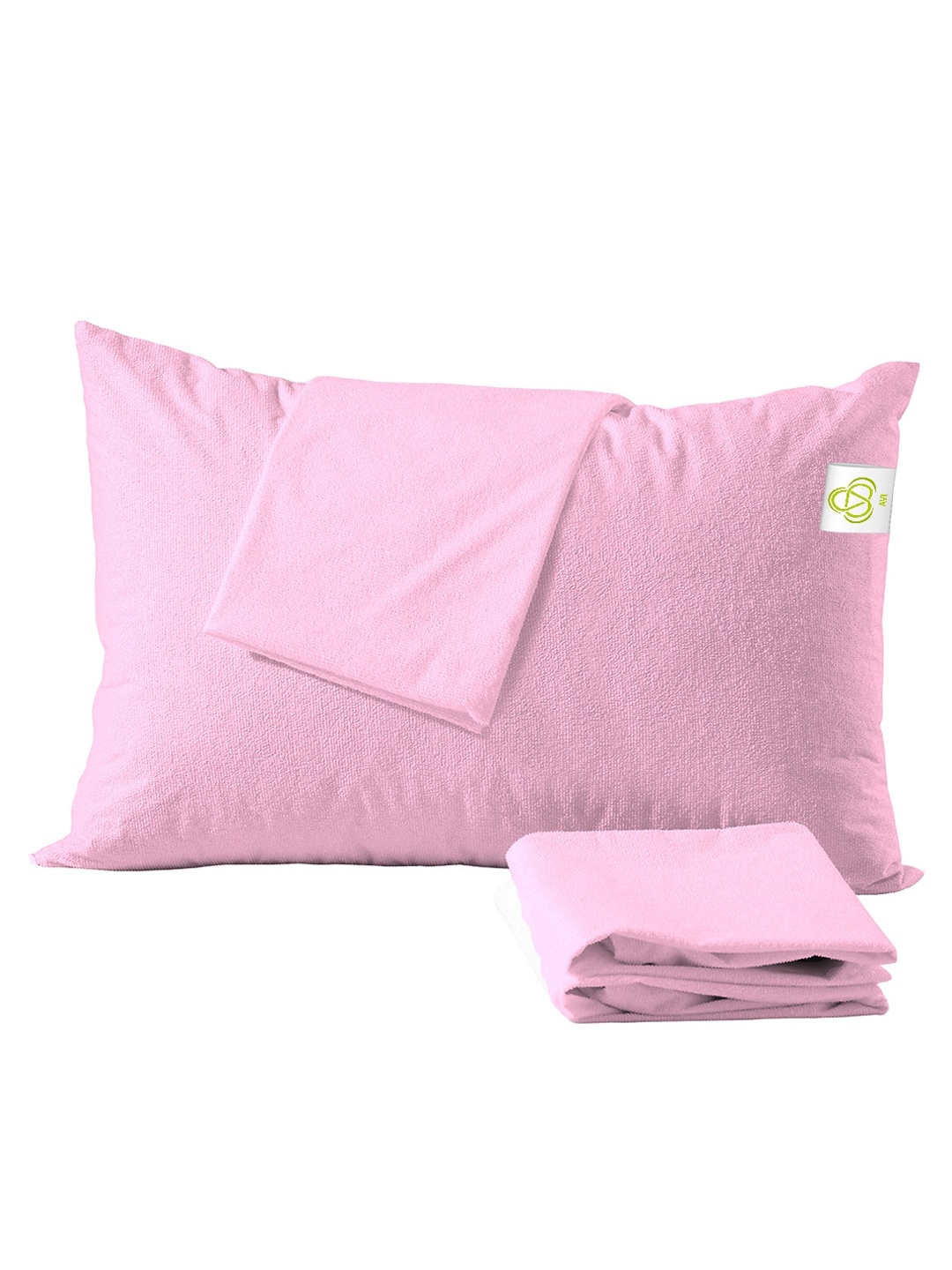 

AVI Pink 2 Pieces Waterproof Large Pillow Protector