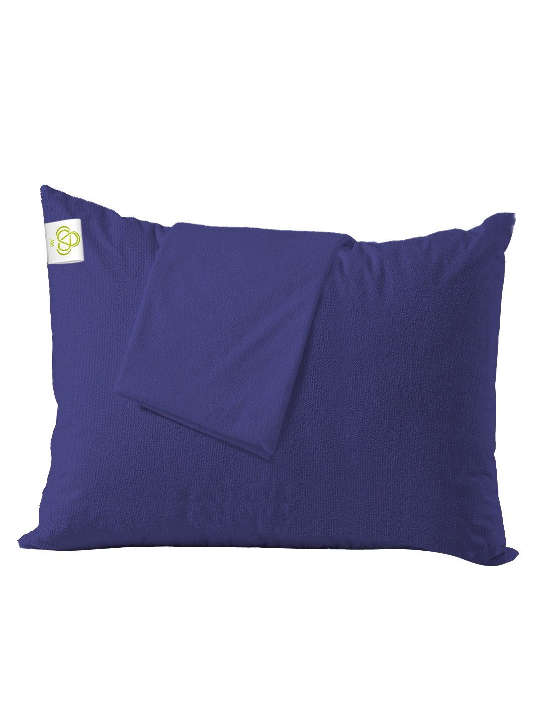 

AVI Navy Blue Cotton Waterproof Pillow Cover
