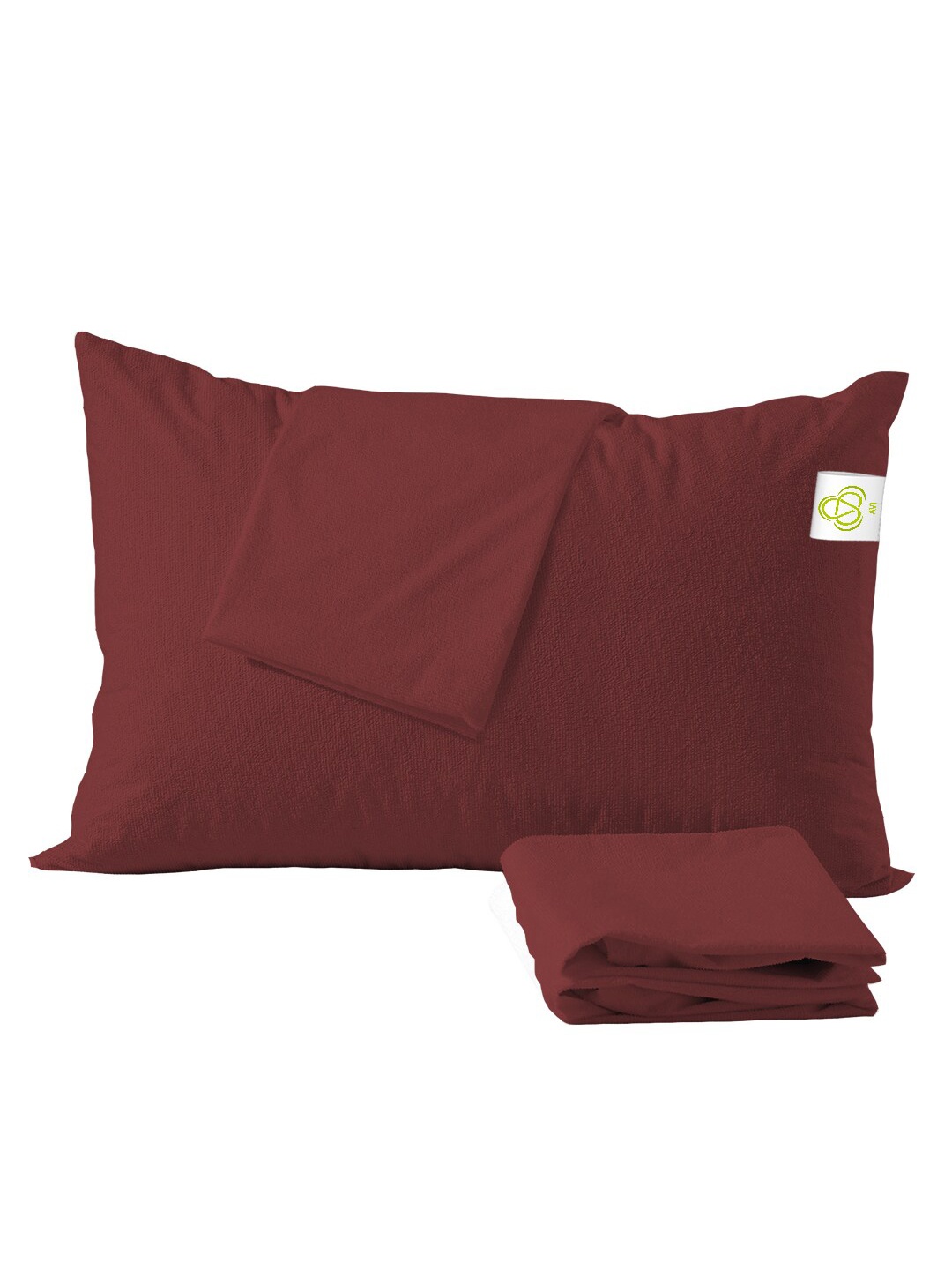 

AVI Maroon 2 Pieces Waterproof Large Pillow Protector