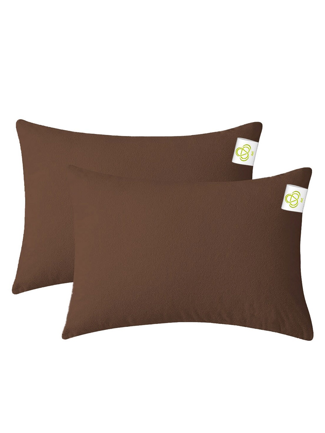 

AVI Brown 2 Pieces Waterproof Medium Pillow Protector