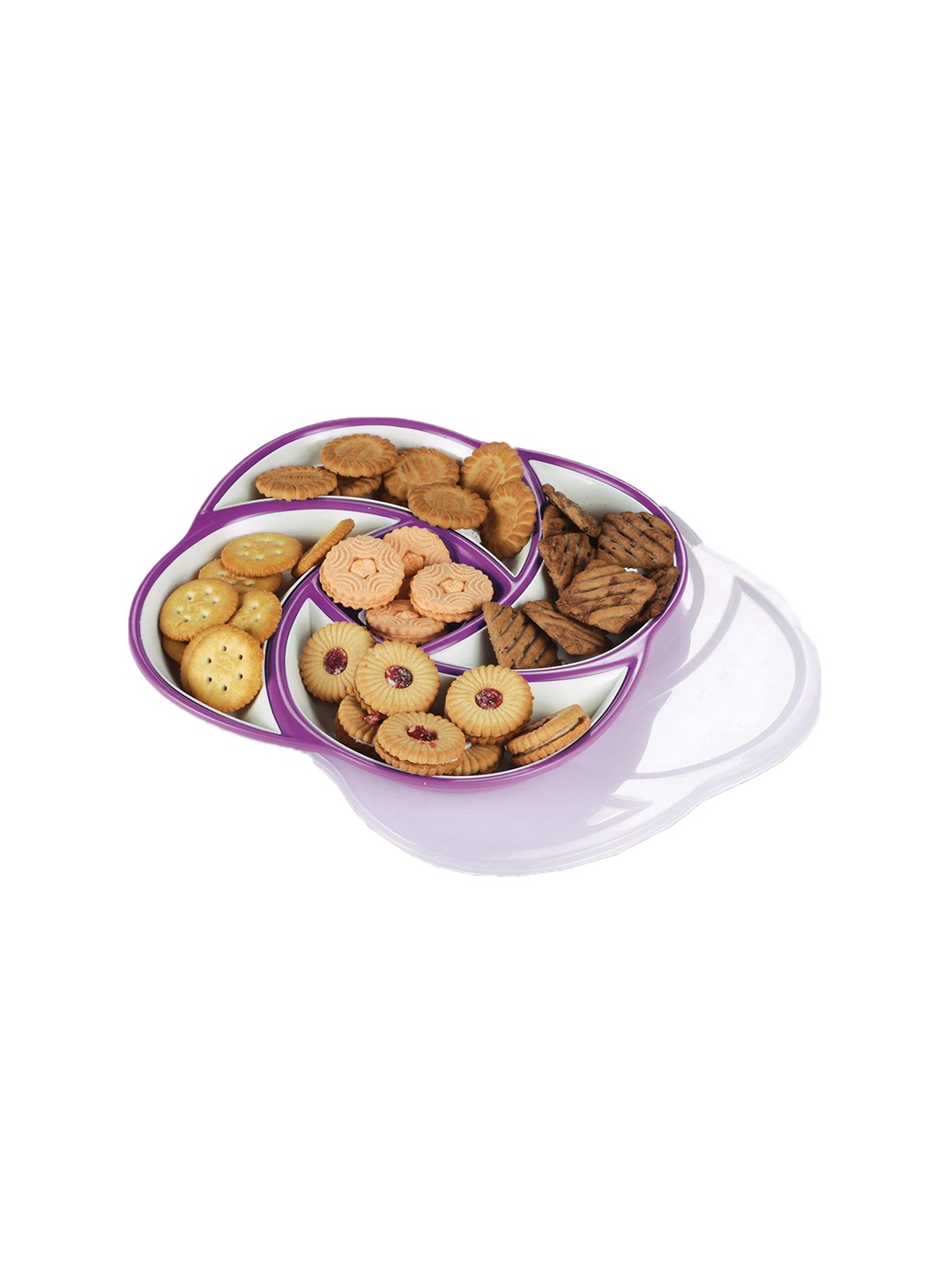 

SOPL-OLIVEWARE Violet Solid Plastic Tray 160 ml