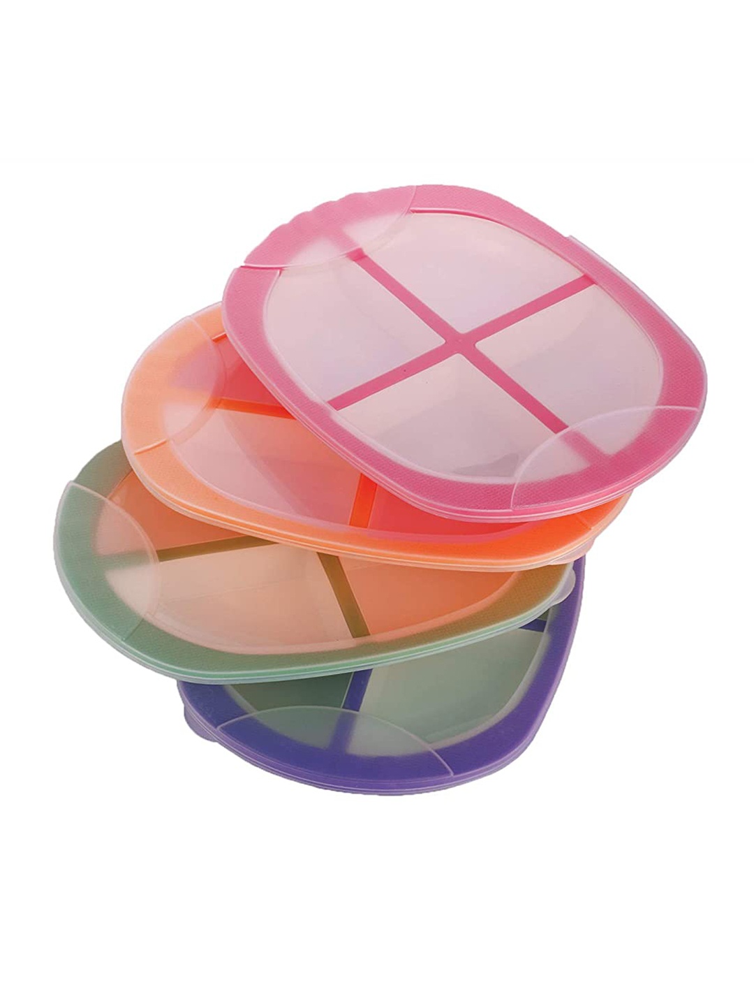 

SOPL-OLIVEWARE 4 Pieces Serving Tray, Violet