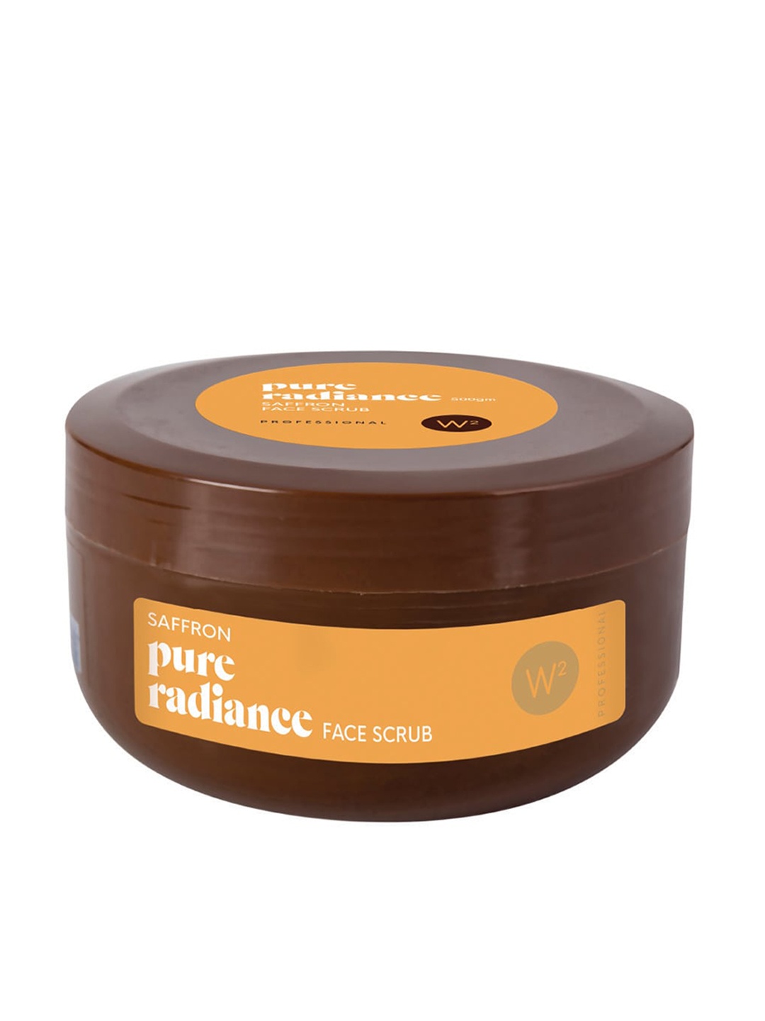 

W2 Why Wait Saffron Face Scrub For Removes Whiteheads & Blackheads 500gm, Brown