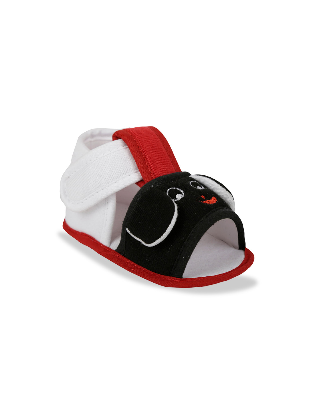 

Butterthief Kids Dog Patterned Booties, Black