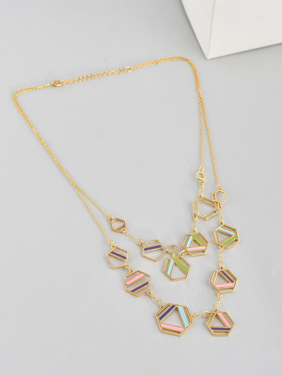 

Voylla Brass Gold-Plated Necklace