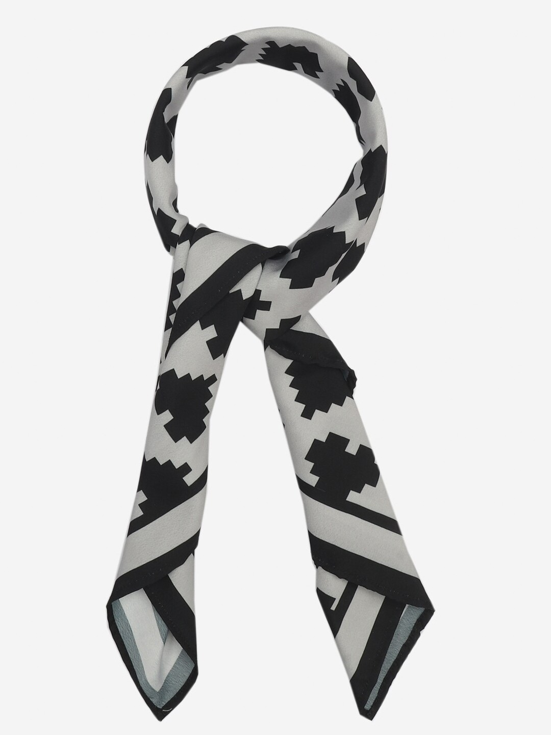 

Beau Design Women Printed Scarf, Black
