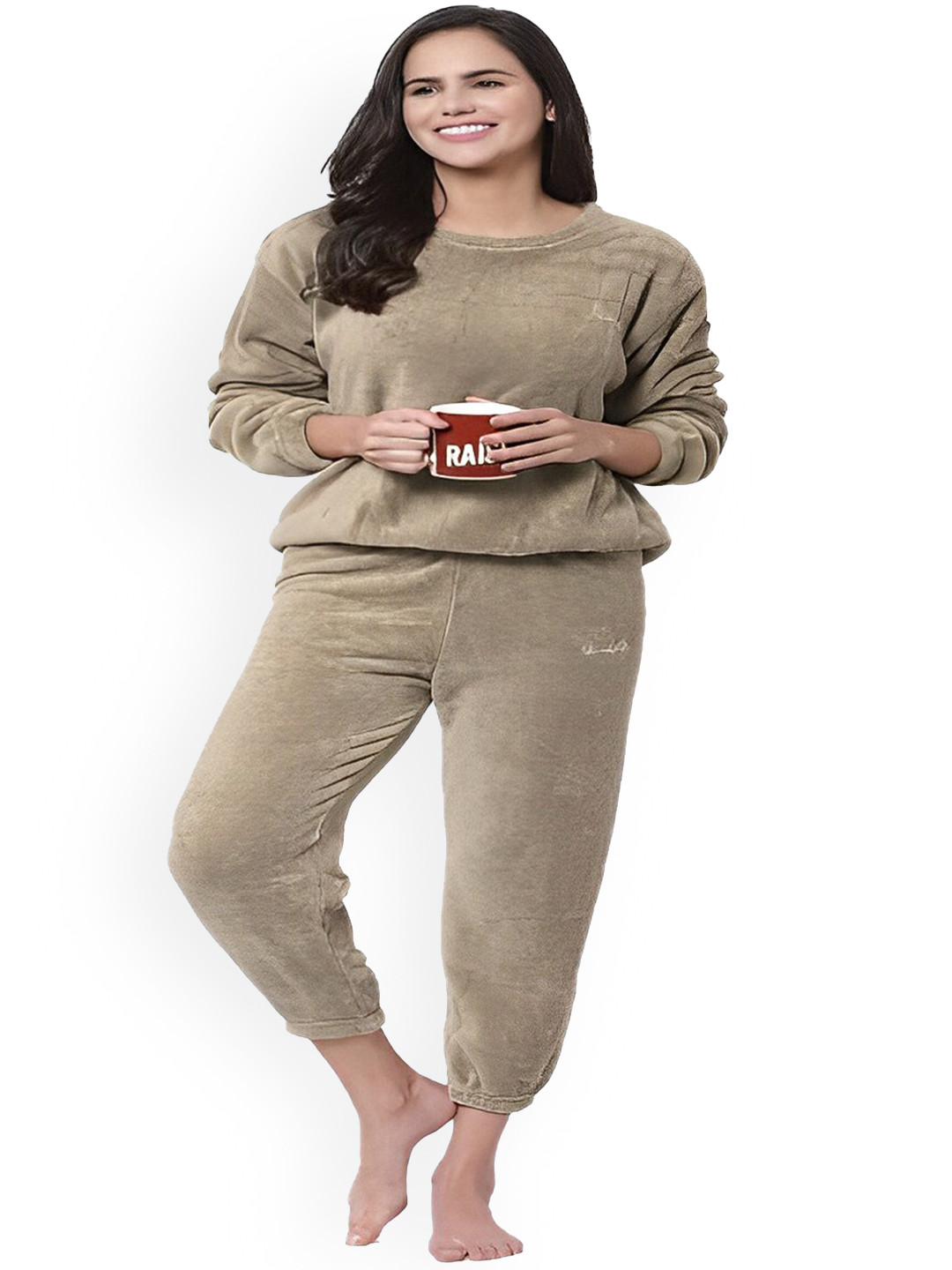 

Lugo Velvet Night suit, Brown