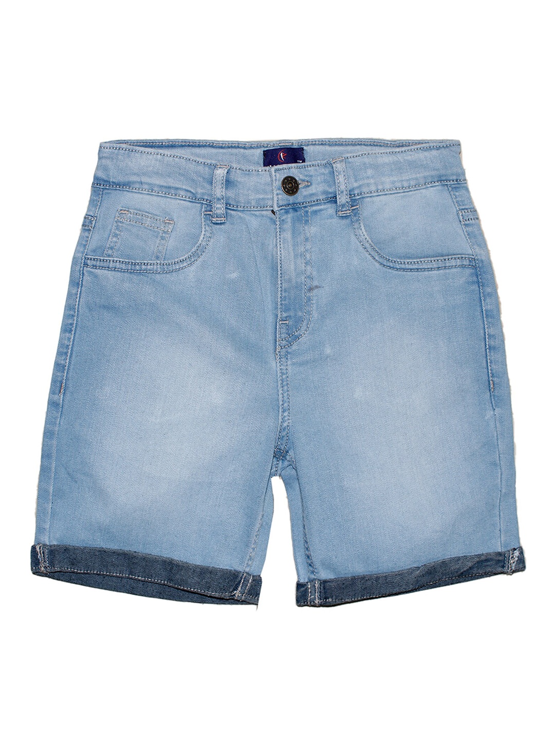 

KiddoPanti Boys Mid-Rise Denim Shorts, Blue