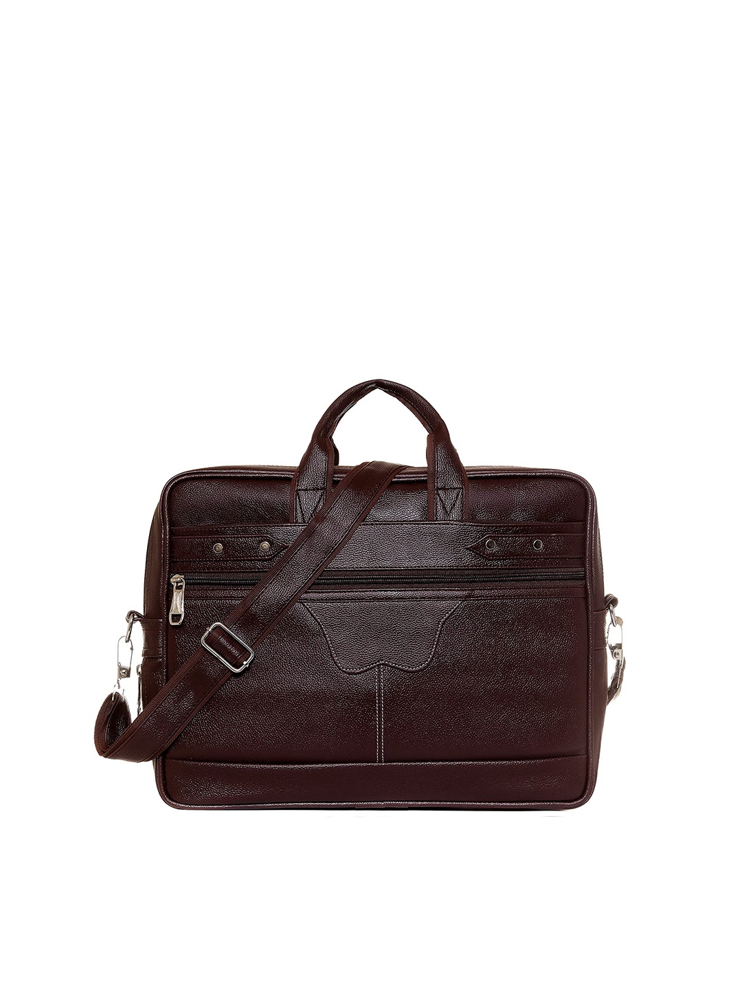 

SAMTROH PU Leather Laptop Bag, Brown