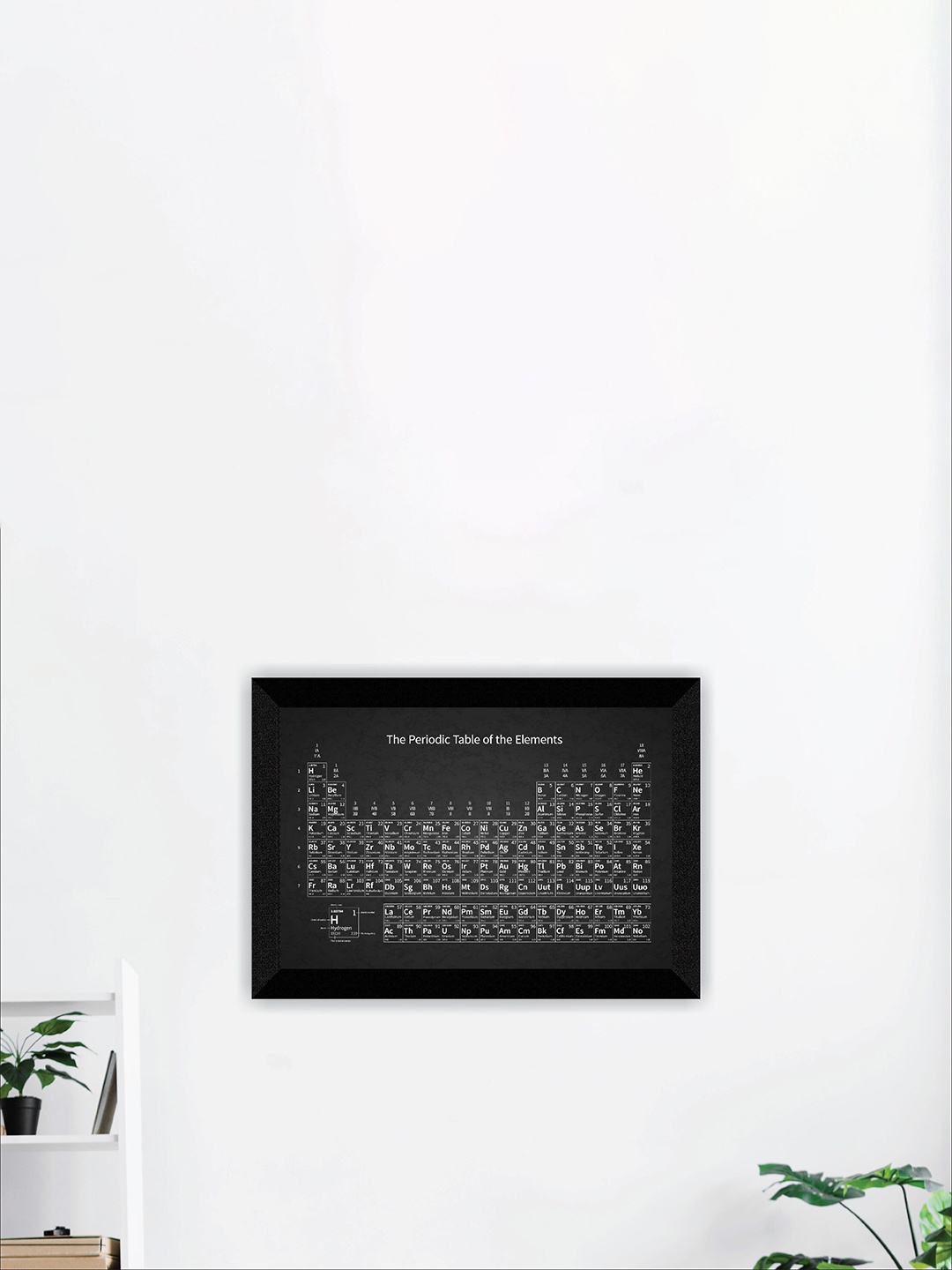 

SAF Black & White Periodic Table Wall Art