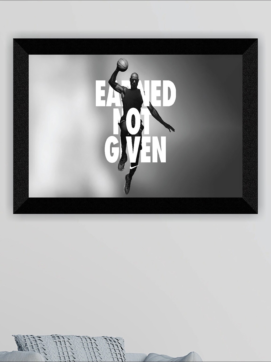 

SAF Black Motivational Quotes Printed Wall Art