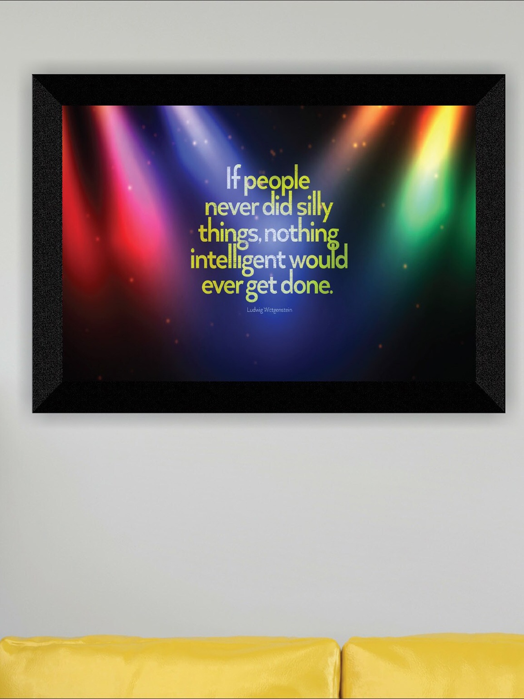 

SAF Black & Blue Motivational Wall Art