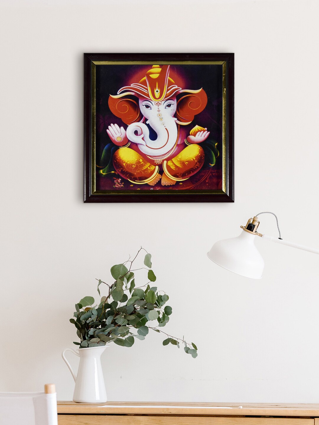 

Gallery99 Red & Yellow Ganesha Deva Wall Art