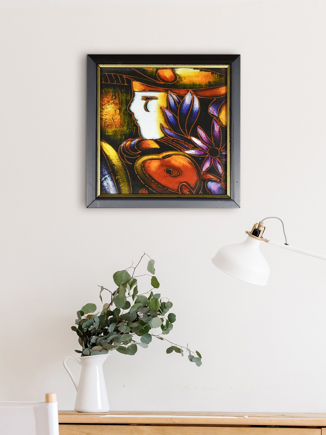 

Gallery99 Black & Yellow Abstract Painting Wall Art