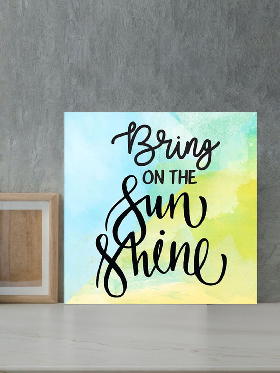 

Gallery99 Blue & Yellow Motivational Quotes Wall Art