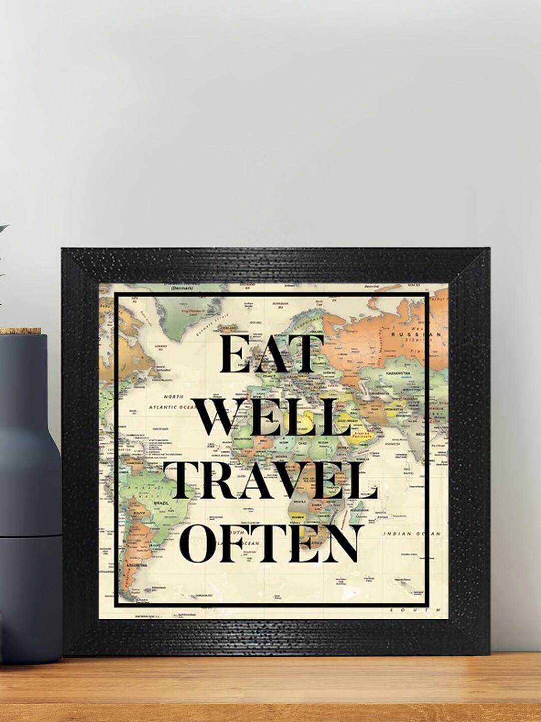 

Gallery99 Beige & Black Motivational Quote Painting Texture Paper Wall Art