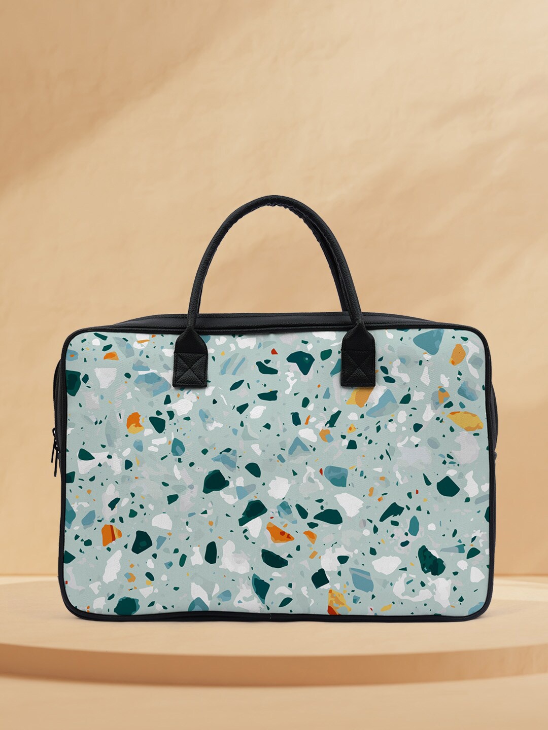 

Crazy Corner Printed Water Resistant Laptop Bag, Blue