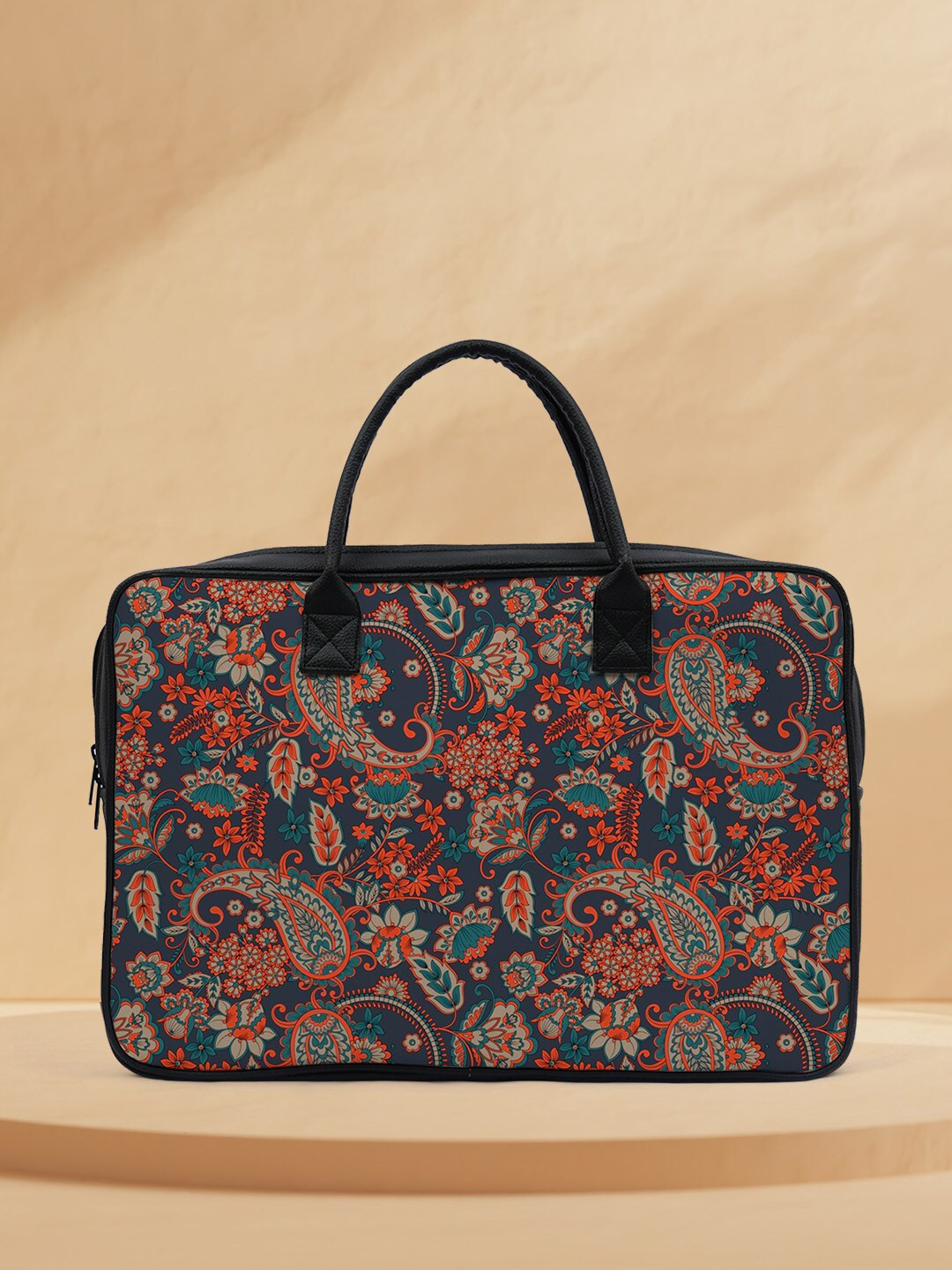 

Crazy Corner Printed Water Resistant Laptop Bag, Blue