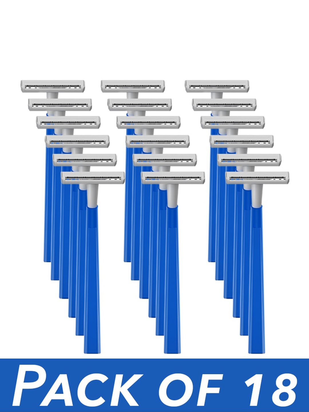 

ZLADE Men Set Of 24 Eazyglide II Twin-Blade Razors, Blue