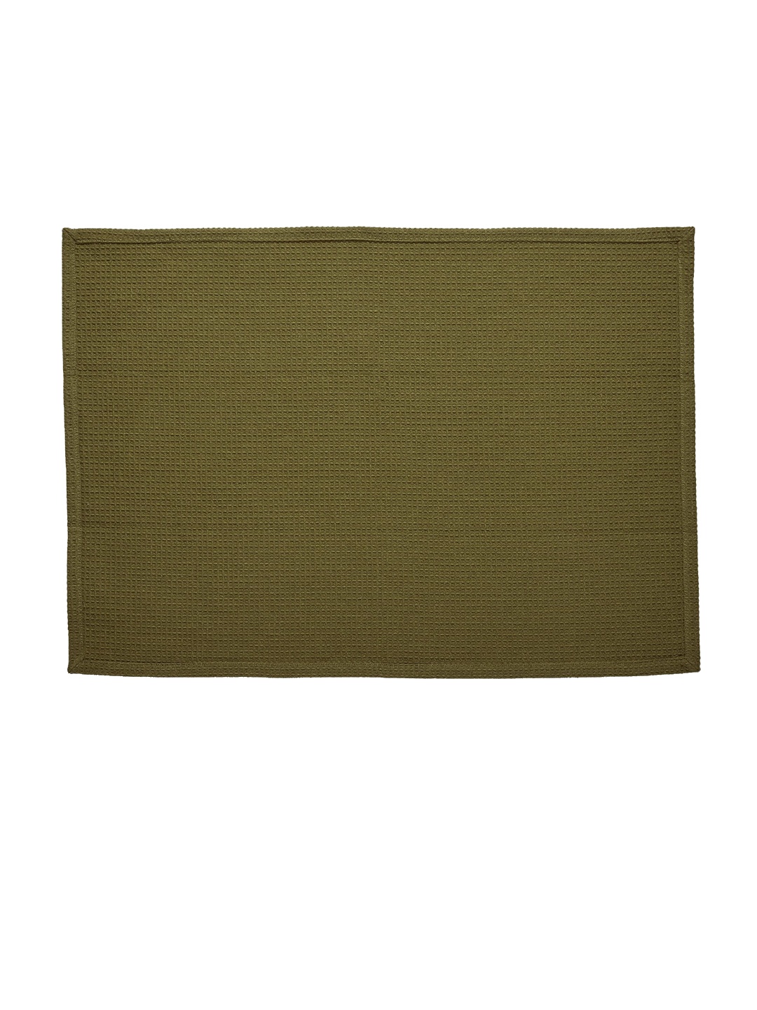 

The Label Life Olive-Green Self-Designed 400 GSM Cotton Hand Towel