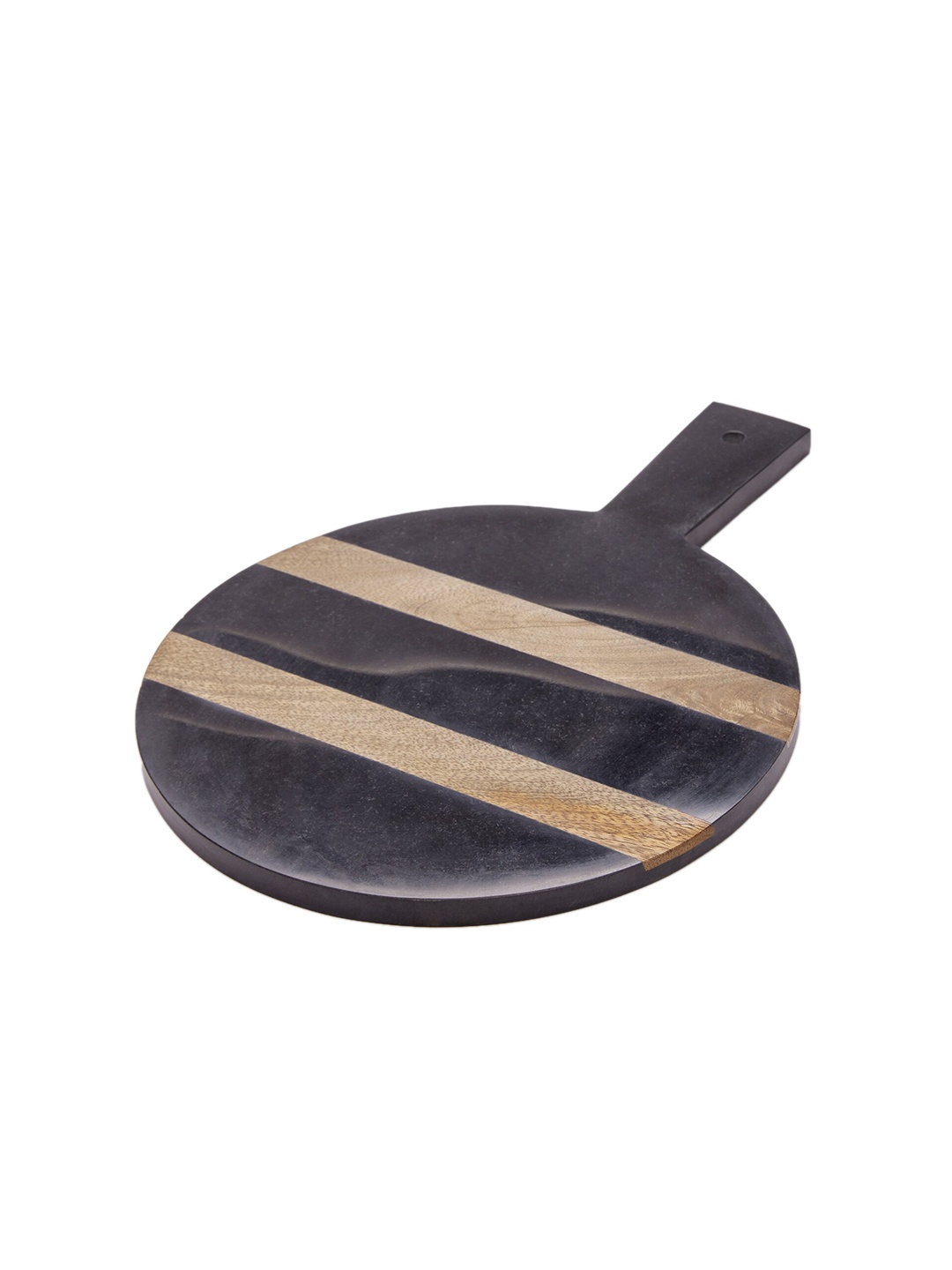 

The Label Life Black & Beige Striped Marble Cheese Board