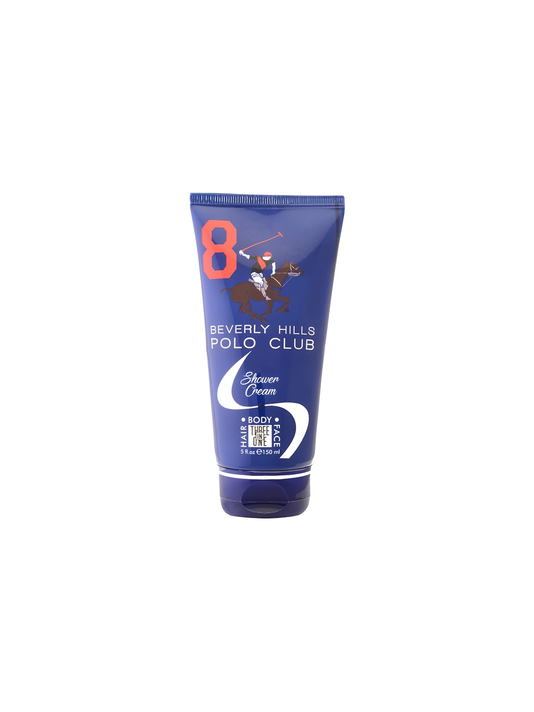 

Beverly Hills Polo Club Men Sports No.8 3-in-1 Shower Cream - 150ml, Blue