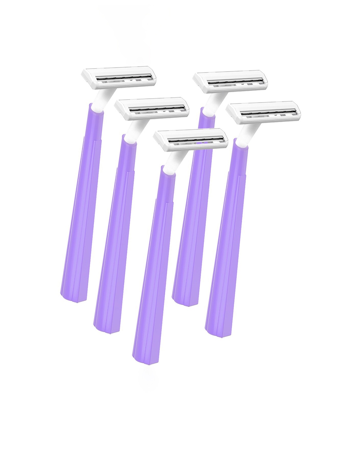 

ZLADE Set Of 5 Summer Sensation II Twin-Blade Hair Removal Razors, Blue