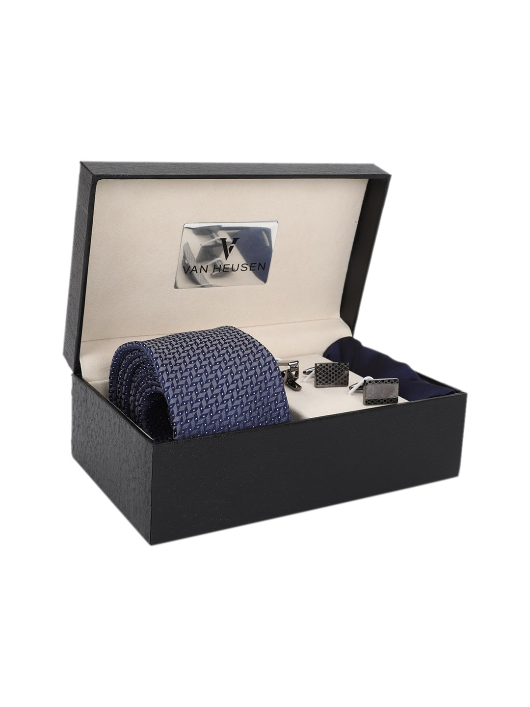 

Van Heusen Printed Formal Accessory Gift Set, Navy blue