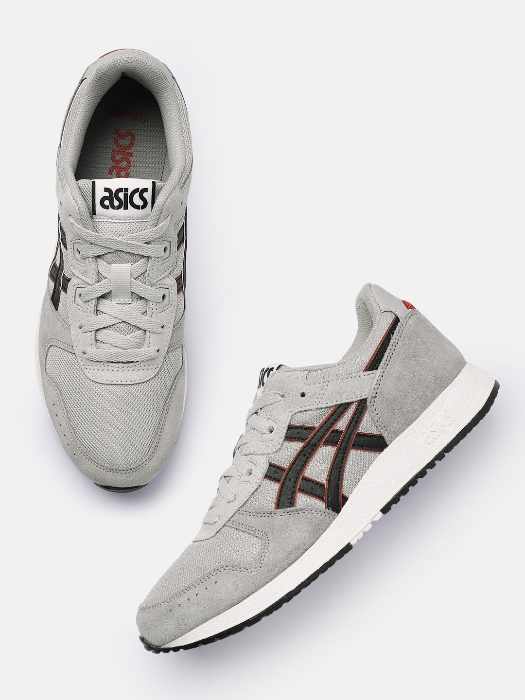 

ASICS Men Textured Ortho Lyte Classic Sneakers, Grey