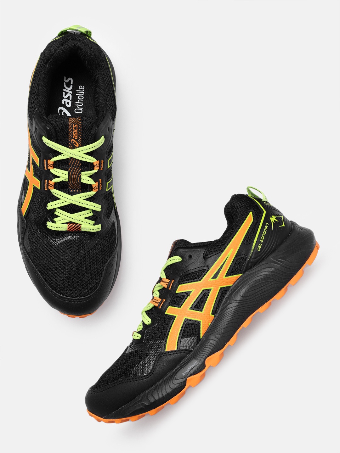 

ASICS Men Gel-Sonoma 7 Running Shoes, Black