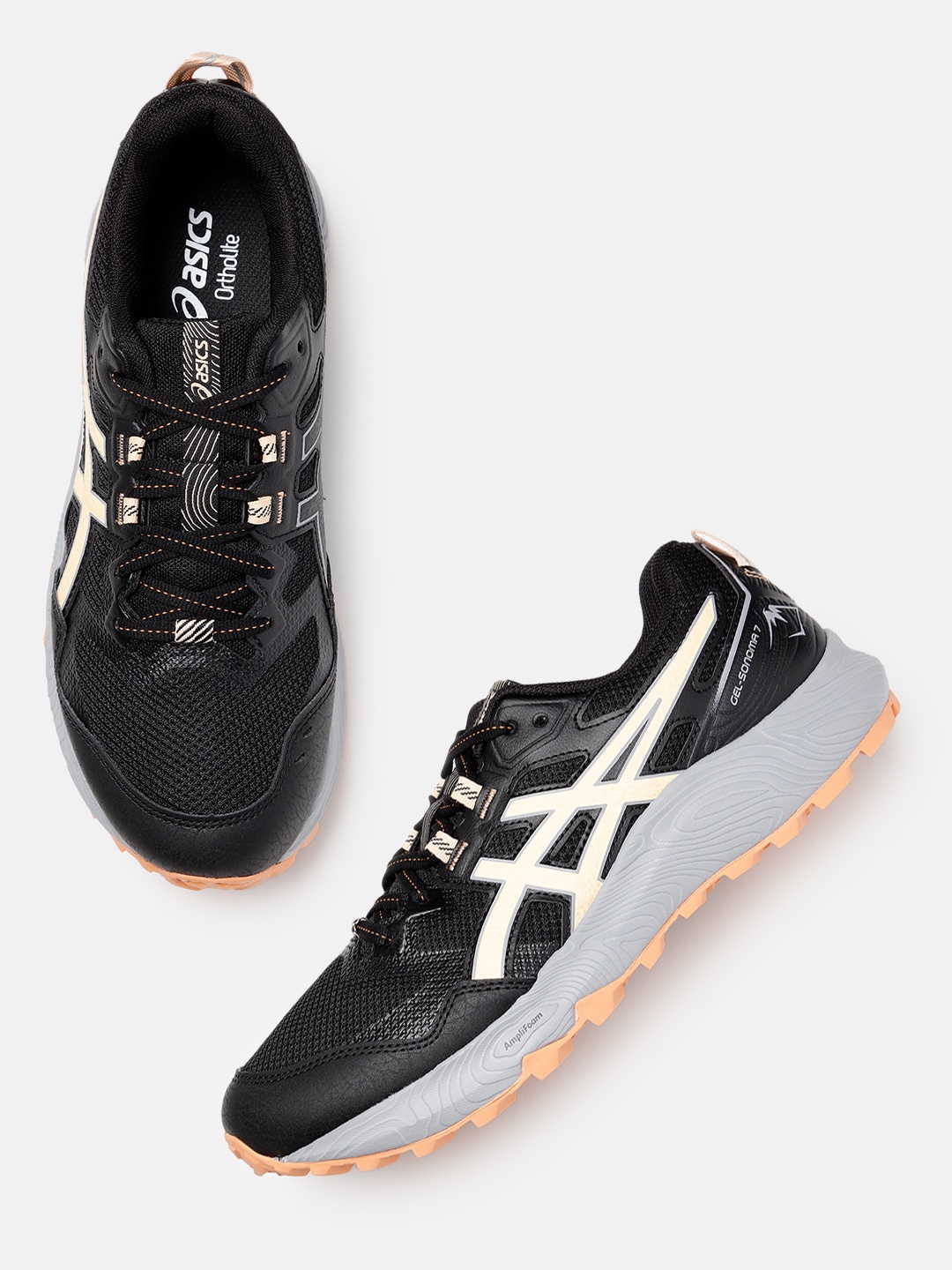 

ASICS Women Gel Sonoma 7 Running Shoes, Black