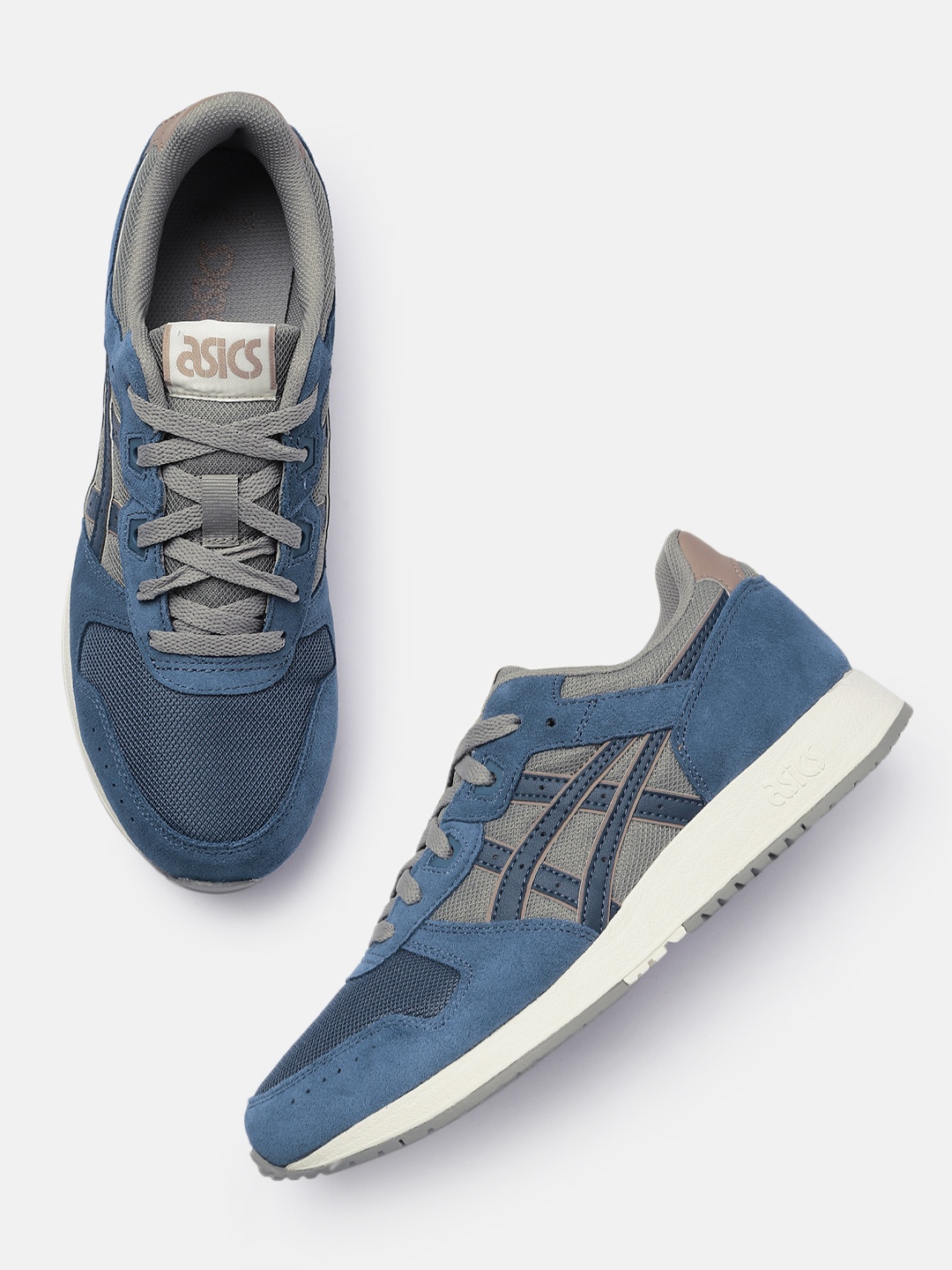 

ASICS Men Colourblocked & Textured Ortho Lyte Classic Sneakers, Blue