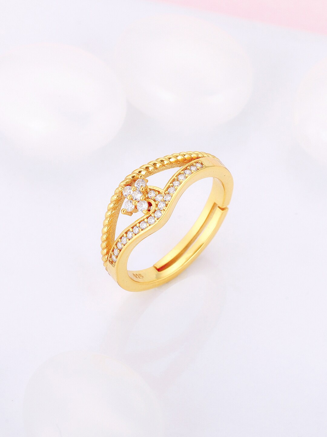 

GIVA Gold-Plated 925 Sterling Silver Finger Ring
