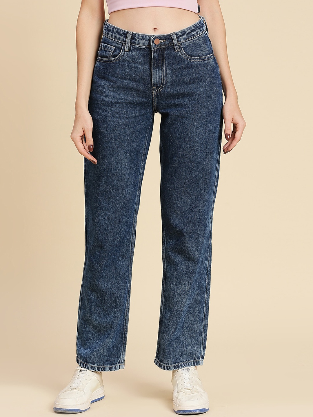 

Chemistry Women Mid-Rise Clean Look Jeans, Blue
