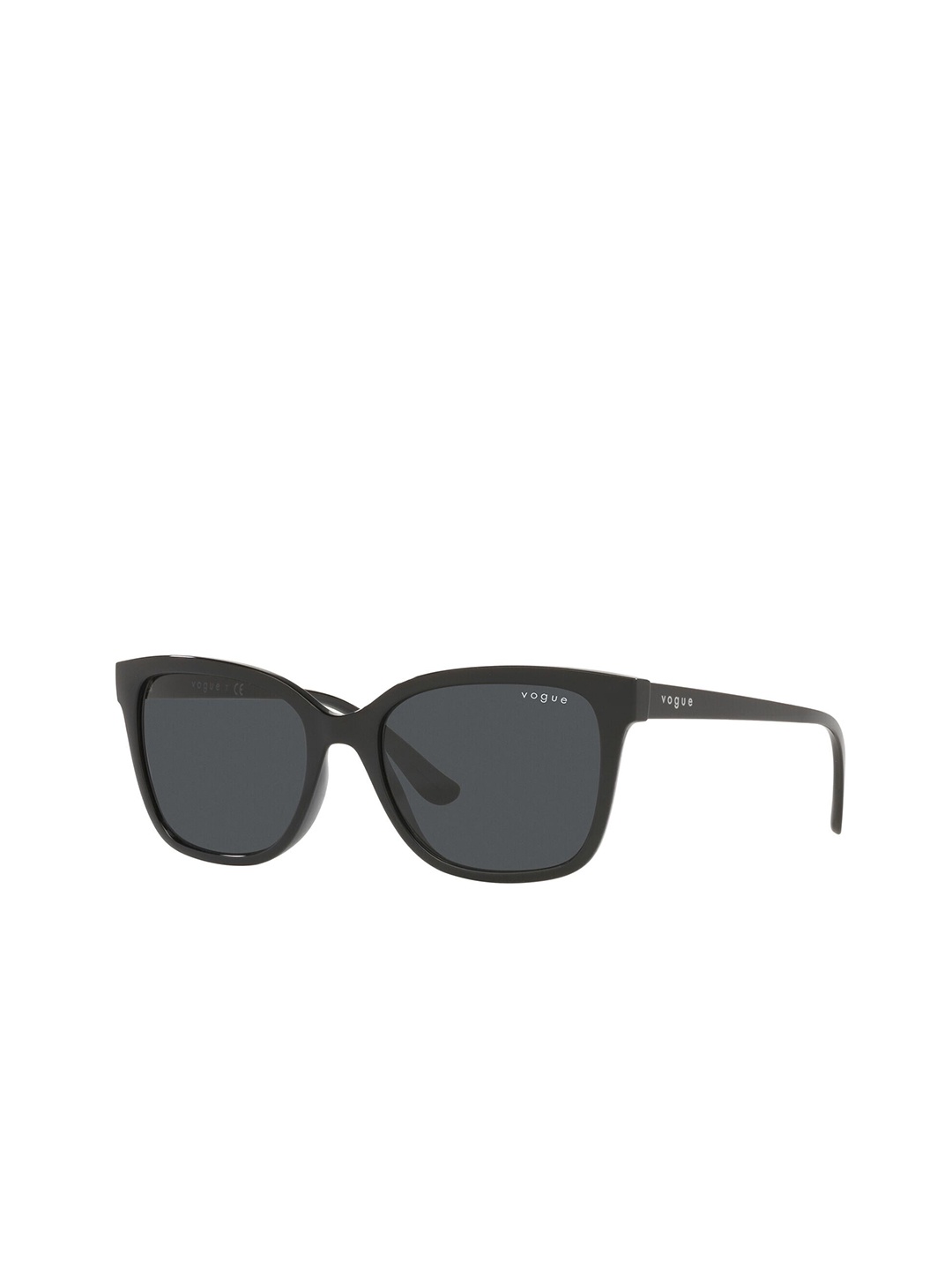 

Vogue Eyewear Women UV Protected Grey Lens Pillow Sunglasses - 0VO5426SW44/8754, Black
