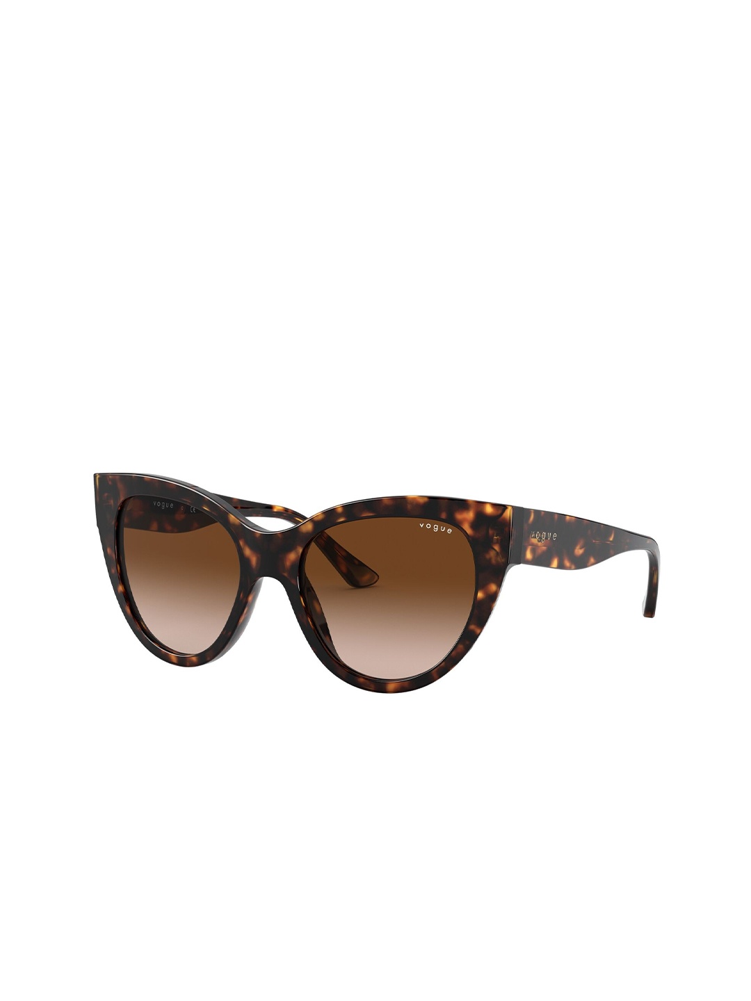 

vogue Women Lens & Cateye Sunglasses With UV Protected Lens 8056597215923, Brown