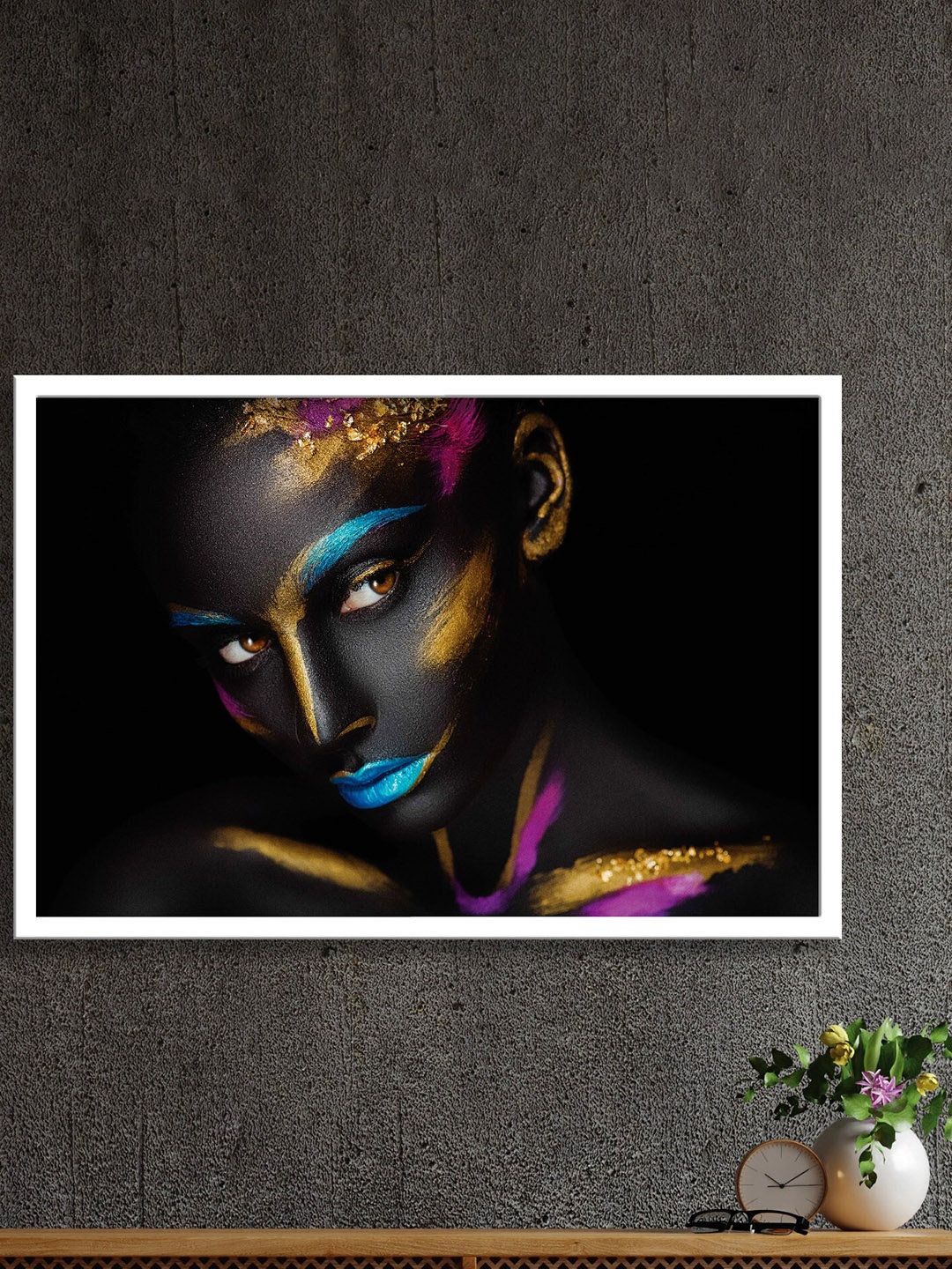 

SAF Black & Yellow Framed Wall Art