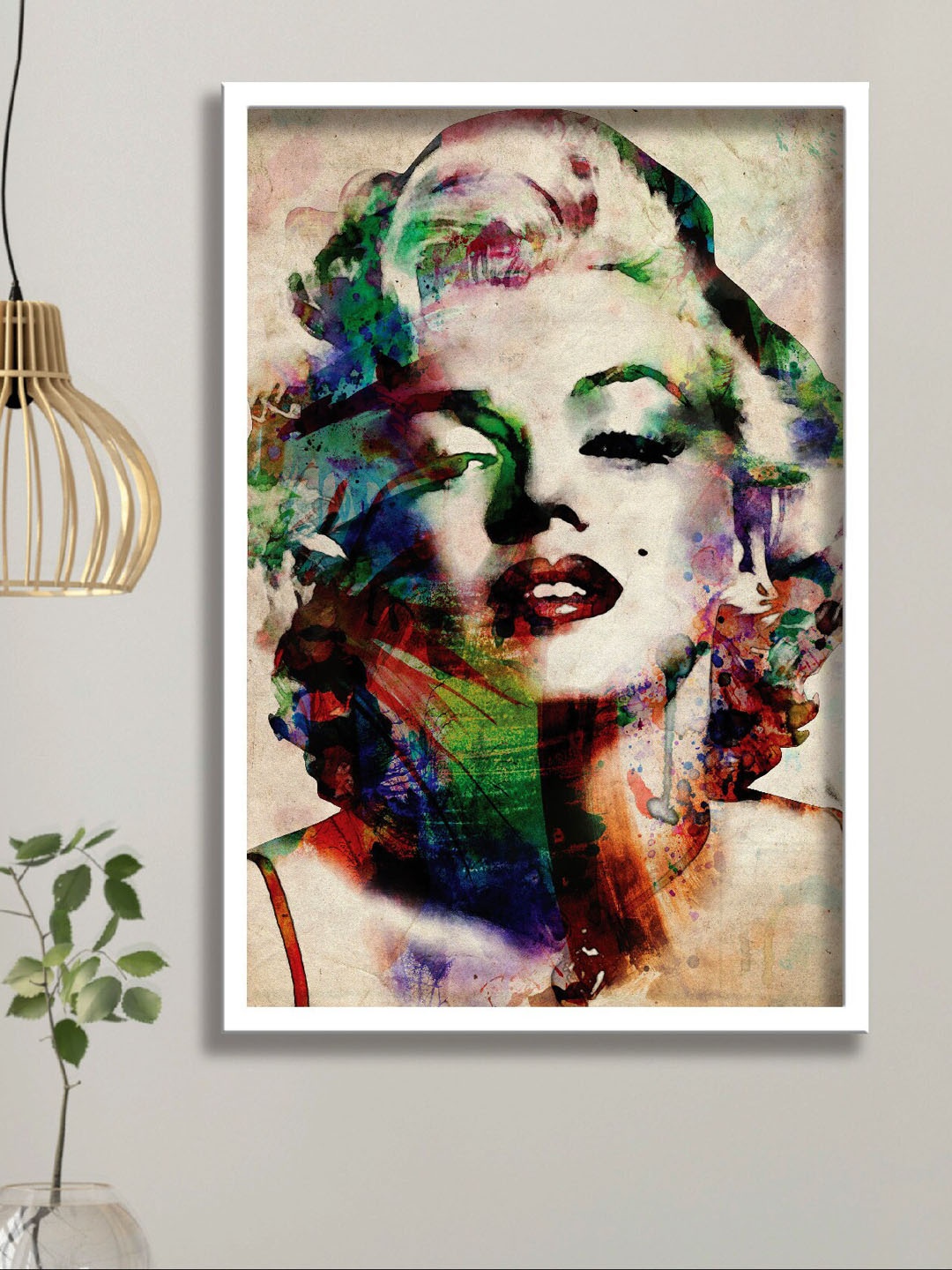 

SAF Beige & Green Framed Wall Art