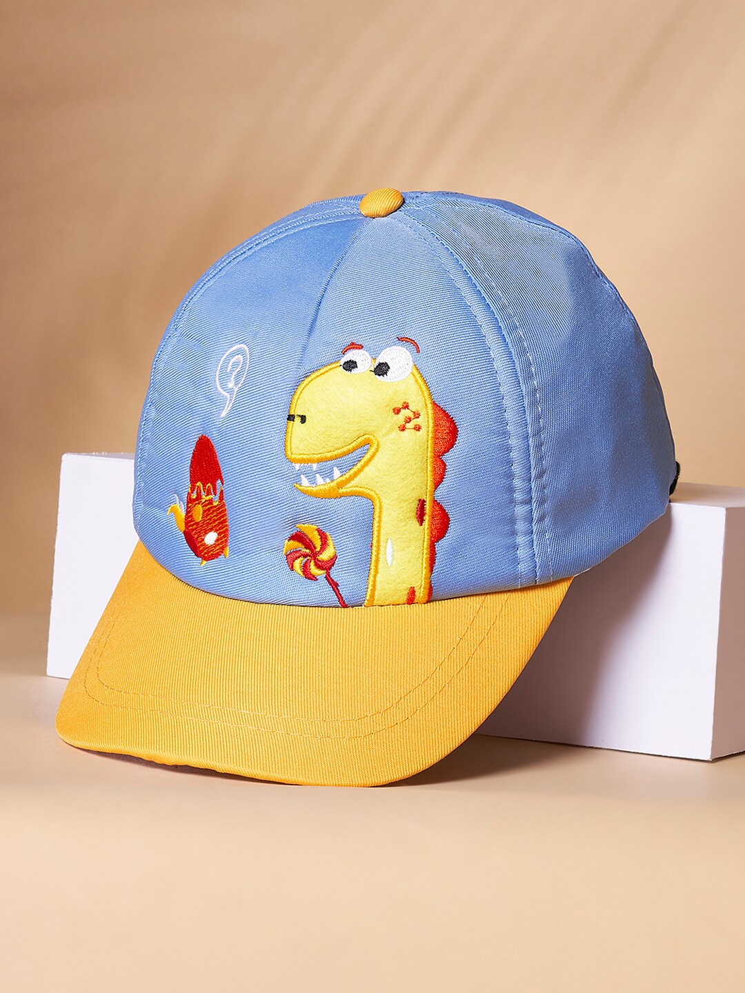 

Pantaloons Junior Boys Embroidered Baseball Cap, Blue