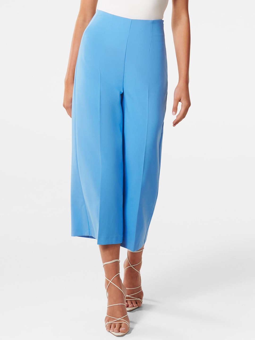 

Forever New Women High-Rise Culottes, Blue