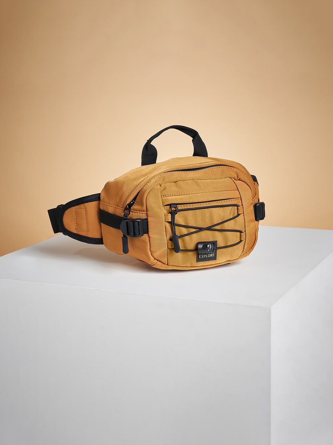

Ajile by Pantaloons Waist Pouch, Mustard